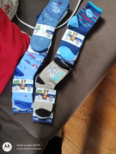 Meias Estampadas para Meninos - Divertidas e Confortáveis photo review