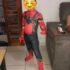 Fantasia Homem Aranha Infantil em Elastano photo review